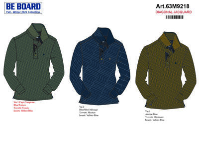 POLO UOMO M/L 63M9218 Ingrosso Maglieria Uomo Tellini S.r.l.